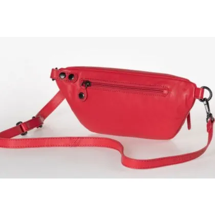 Bauchtasche Leder aunts&uncles (rot) (109310026)